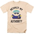 thumbnail image 1 of South Park Respect Unisex Adult T-Shirt, Cream, X-Large, 1 of 6