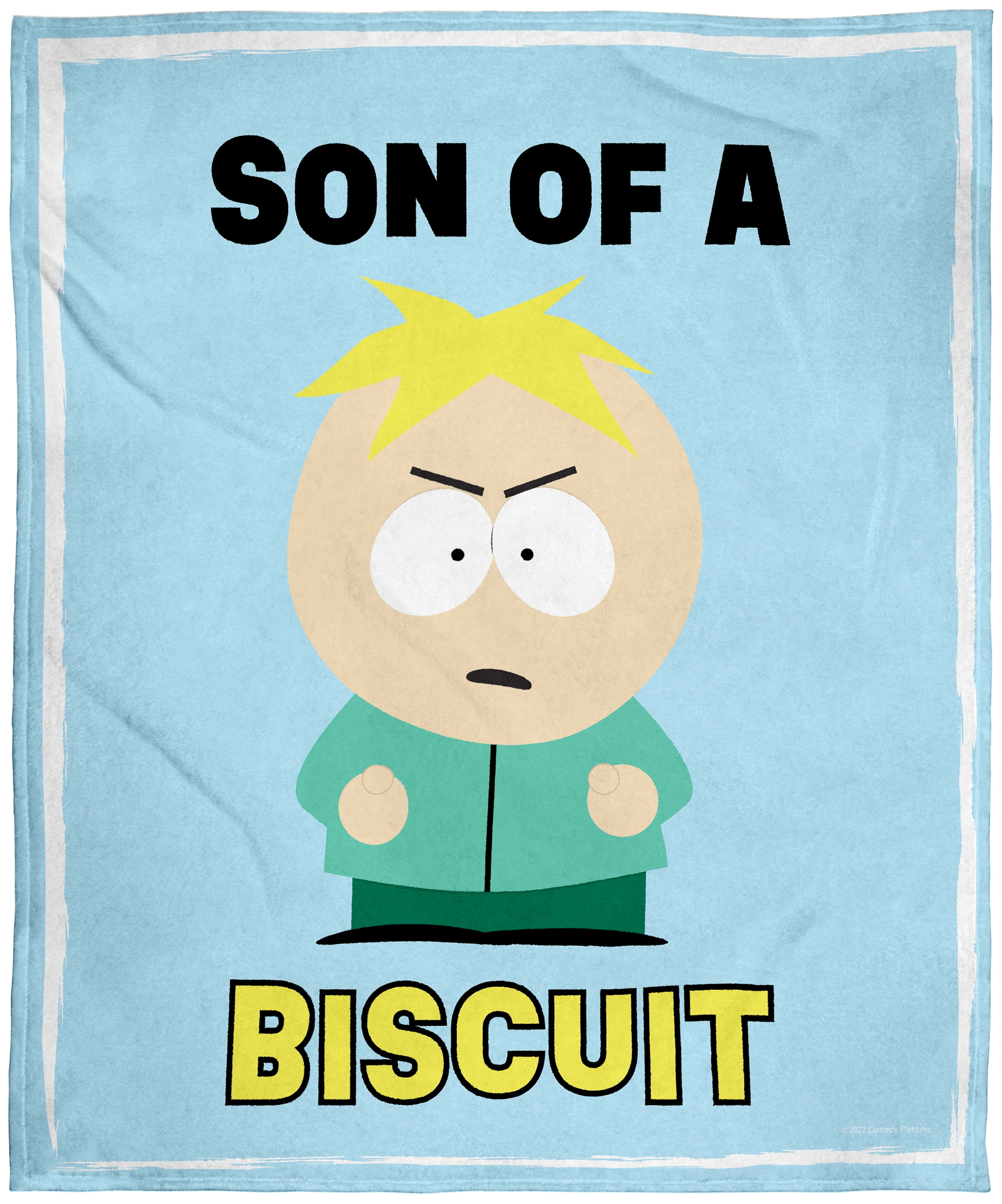 South Park Show Stan Kyle Cartman Kenny McCormick Son Of A Biscuit Throw  Blanket - Walmart.com, image size:2498x3000