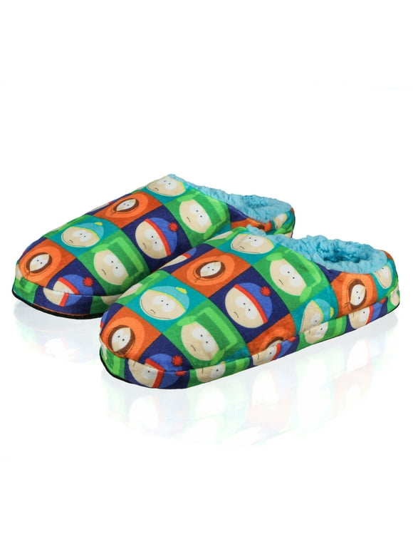 South Park Slippers Character Box Design Adult Scuff Slide Slipper Socks 1 Pair