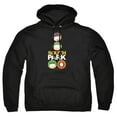 thumbnail image 1 of South Park Solid Circles Unisex Adult Pull-Over Hoodie,Black, 3X-Large, 1 of 6