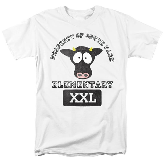 South Park South Park Cows Unisex Adult T-Shirt, White, Small