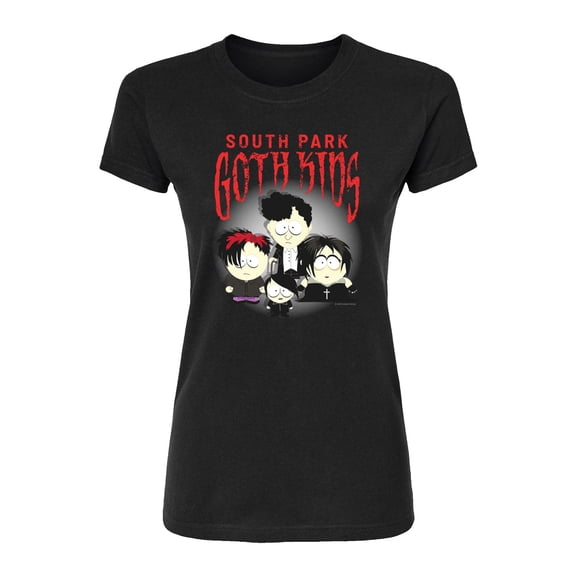 South Park - South Park Goth Kids - Juniors Fitted Graphic T-Shirt