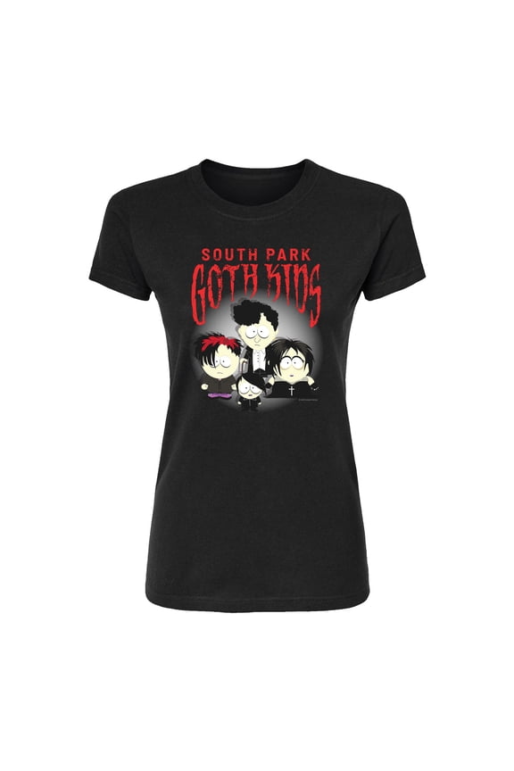 - South Park Goth Kids - Juniors Fitted Graphic T-Shirt