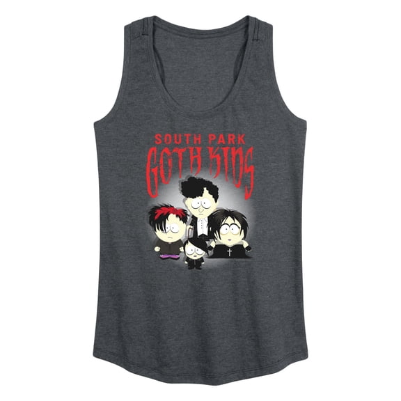 South Park - South Park Goth Kids - Women's Racerback Graphic Tank