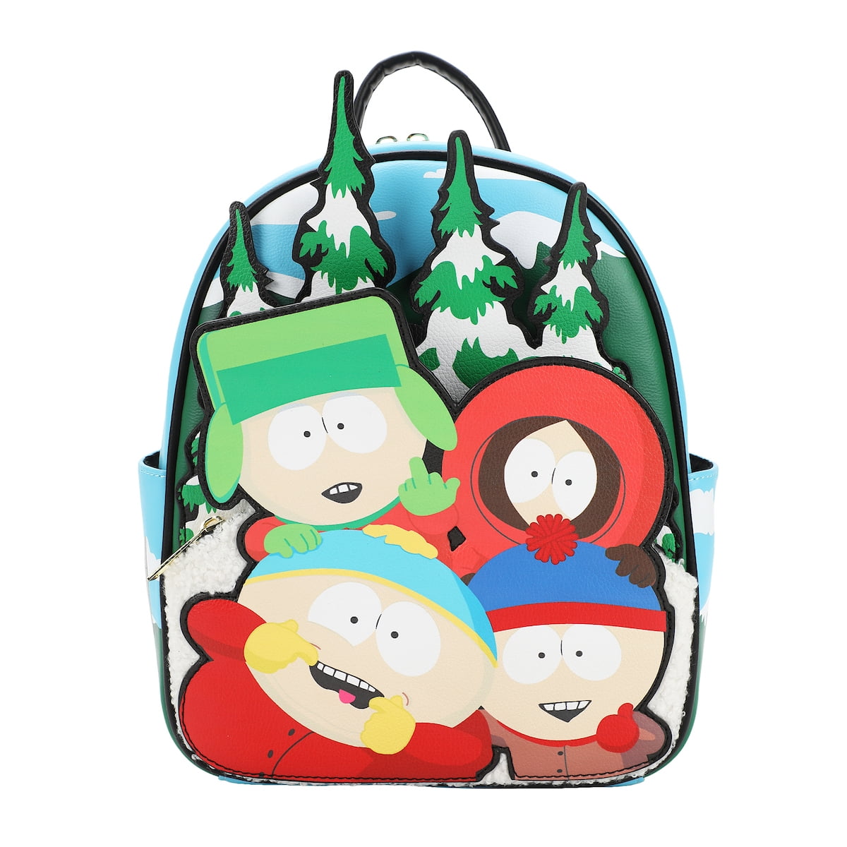 South Park Cartman Big Face Premium Backpack - Officially Licensed, Water-Resistant, Laptop Compartment