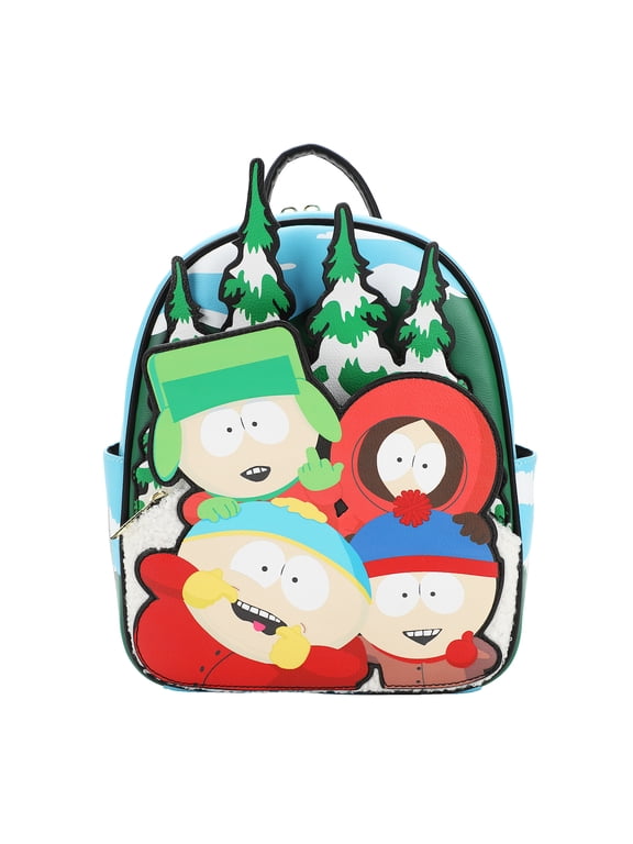 South Park Stan Kenny Cartman and Kyle 10.5" Mini Backpack