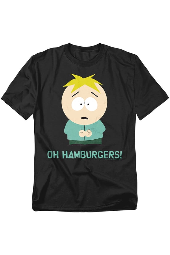 T-Shirt Butters Oh Hamburgers Unisex Graphic Tee For Men & Women