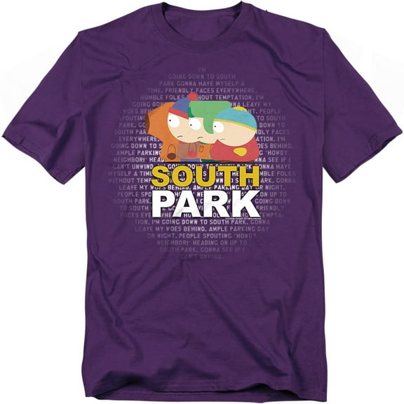 South Park T-Shirt Lyrics Unisex Graphic Tee For Men & Women