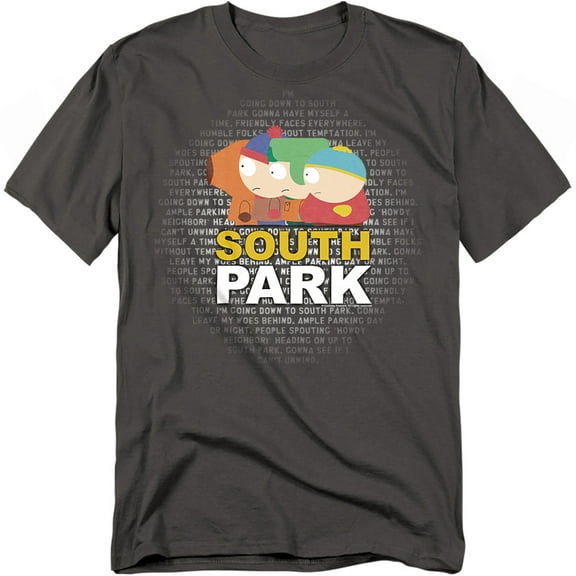 South Park T-Shirt Lyrics Unisex Graphic Tee For Men & Women