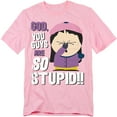 thumbnail image 1 of South Park T-Shirt So Stupid Unisex Graphic Tee For Men & Women, 1 of 7