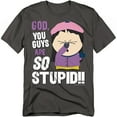 thumbnail image 1 of South Park T-Shirt So Stupid Unisex Graphic Tee For Men & Women, 1 of 7