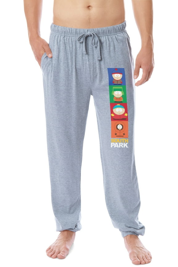 South Park TV Show Mens' Stan Kyle Cartman Kenny Sleep Jogger Pajama Pants