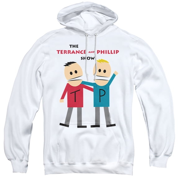 South Park Terrance And Phillip Unisex Adult Pull-Over Hoodie,Terrance And Phillip, X-Large