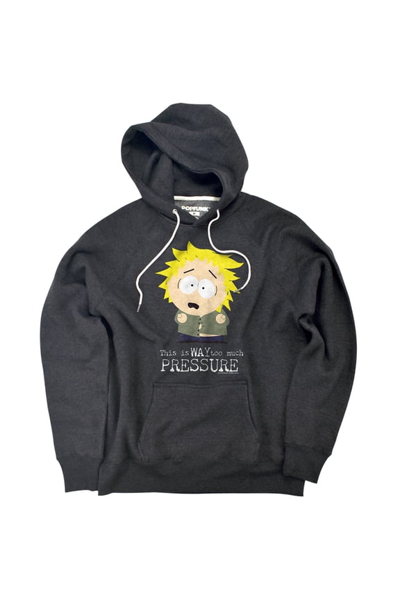 Tweak Pressure Unisex Adult Slim Fit Pull-Over Heather Hoodie, Charcoal, Small