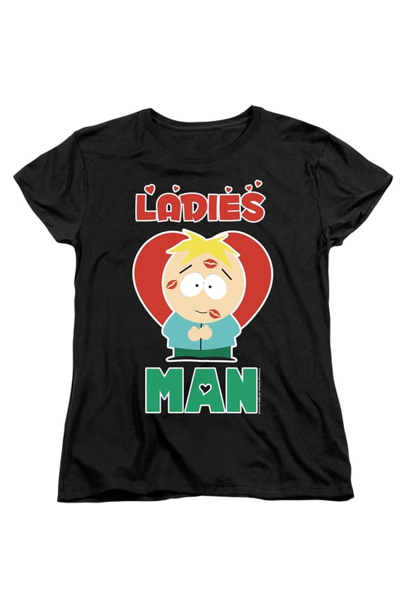 South Park Valentine's Day Butters Ladies Man Women's T Shirt