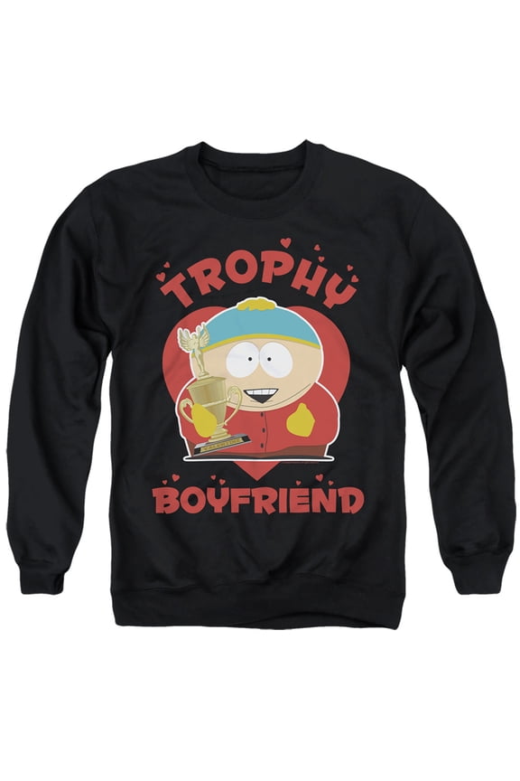 South Park Valentine's Day Cartman Trophy Boyfriend Unisex Adult Crewneck Sweatshirt