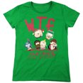 thumbnail image 1 of South Park WTF Ultimate Smackdown Women's T Shirt,Kelly Green, Small, 1 of 6