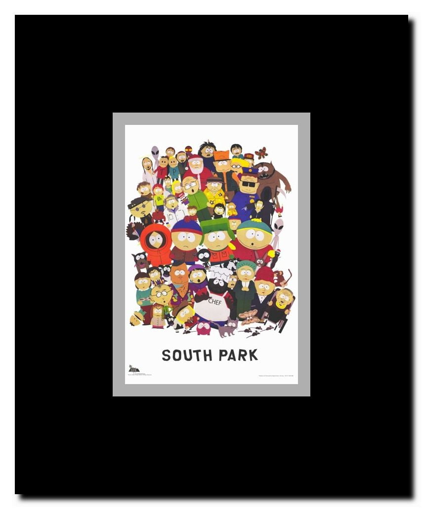 South Park - style A Framed Movie Poster