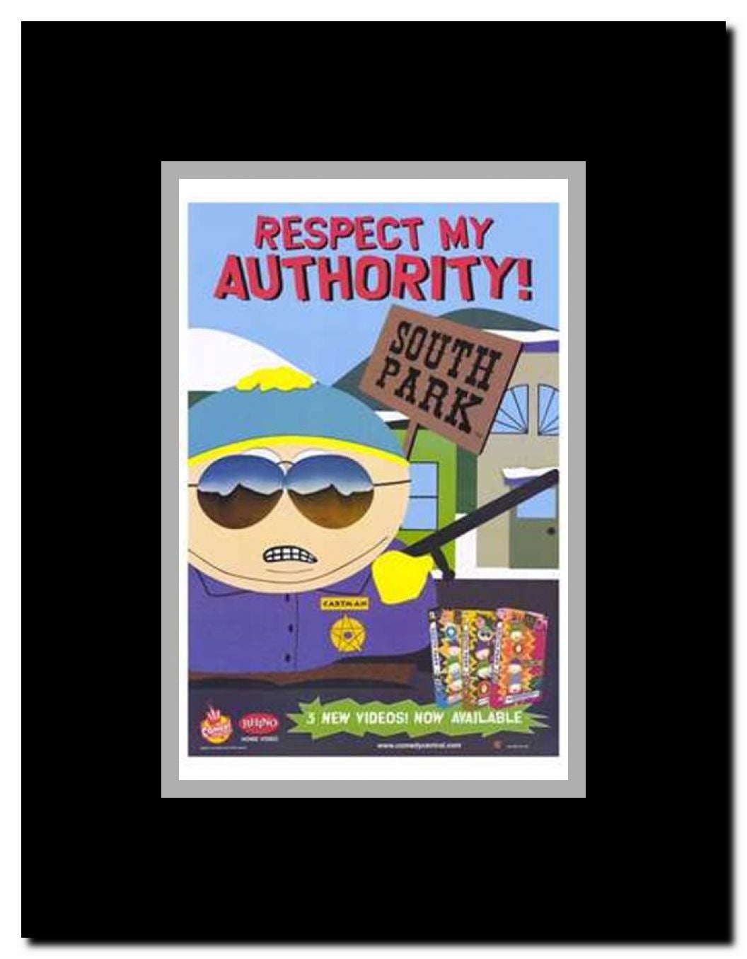 South Park - style B Framed Movie Poster