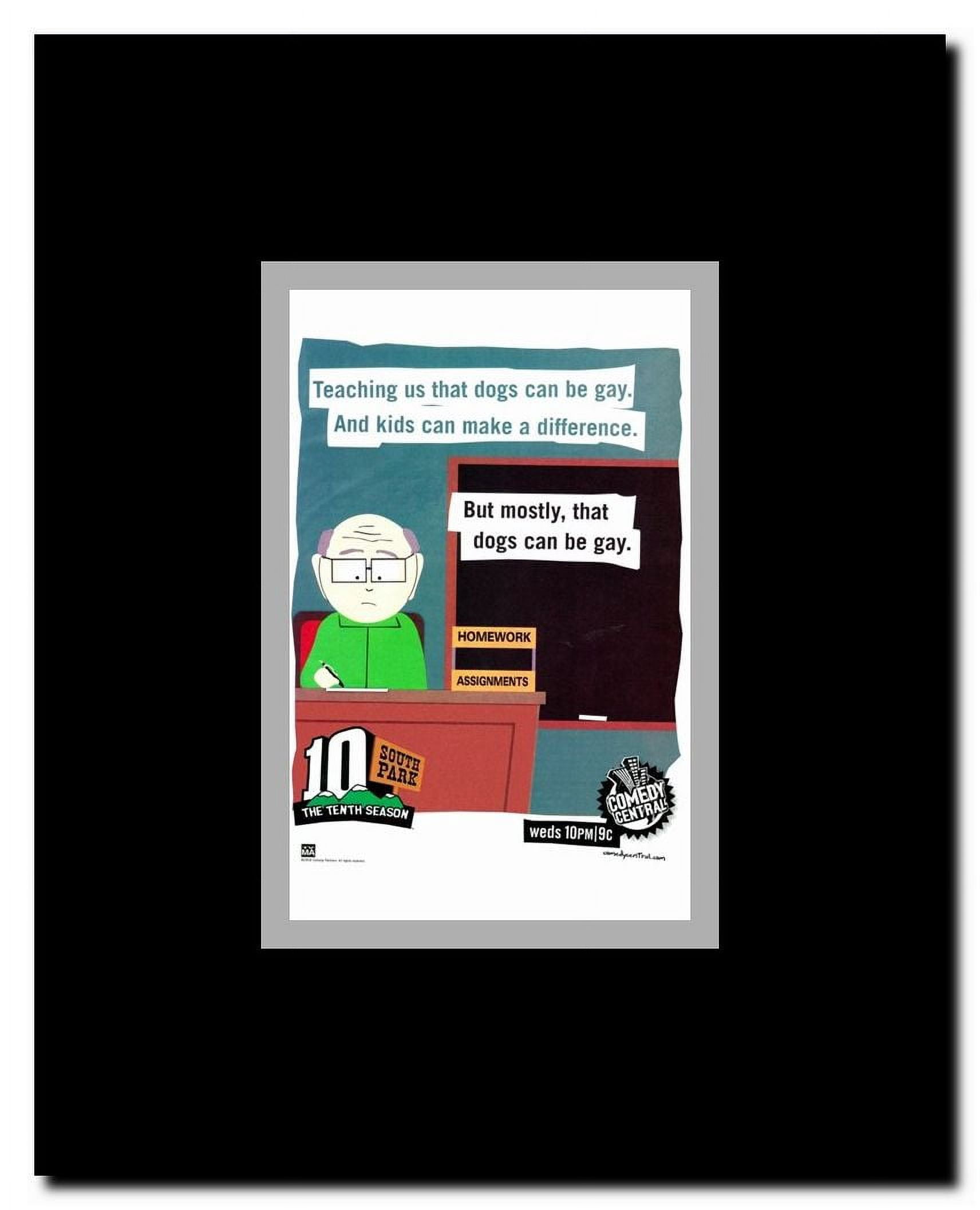 South Park - style C Framed Movie Poster