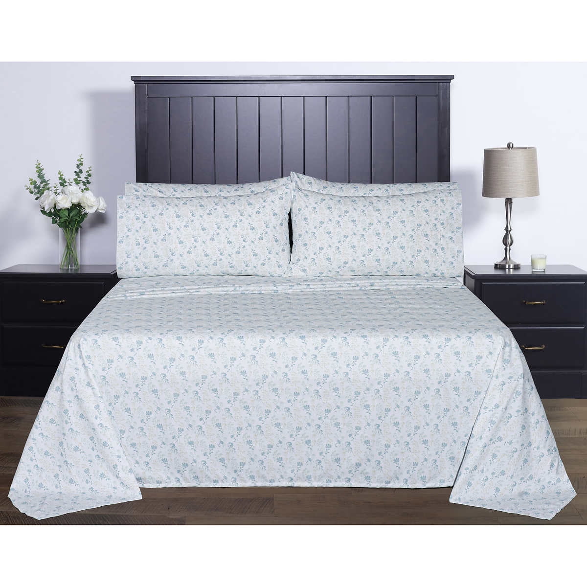 South Point home fashions Queen 6 Pieces Sheet Set Wesley Floral