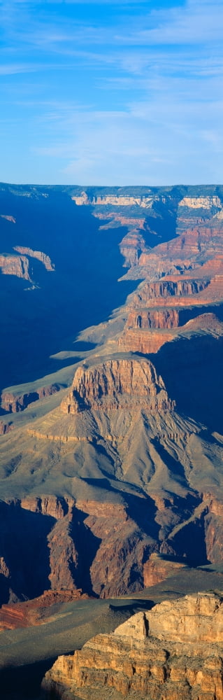 South Rim View Point Grand Canyon Arizona Canvas Art - Panoramic Images (27 x 9)