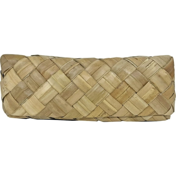South Seas Native Treasures 3"x7"x10" Basket Lauhala, 1 Each