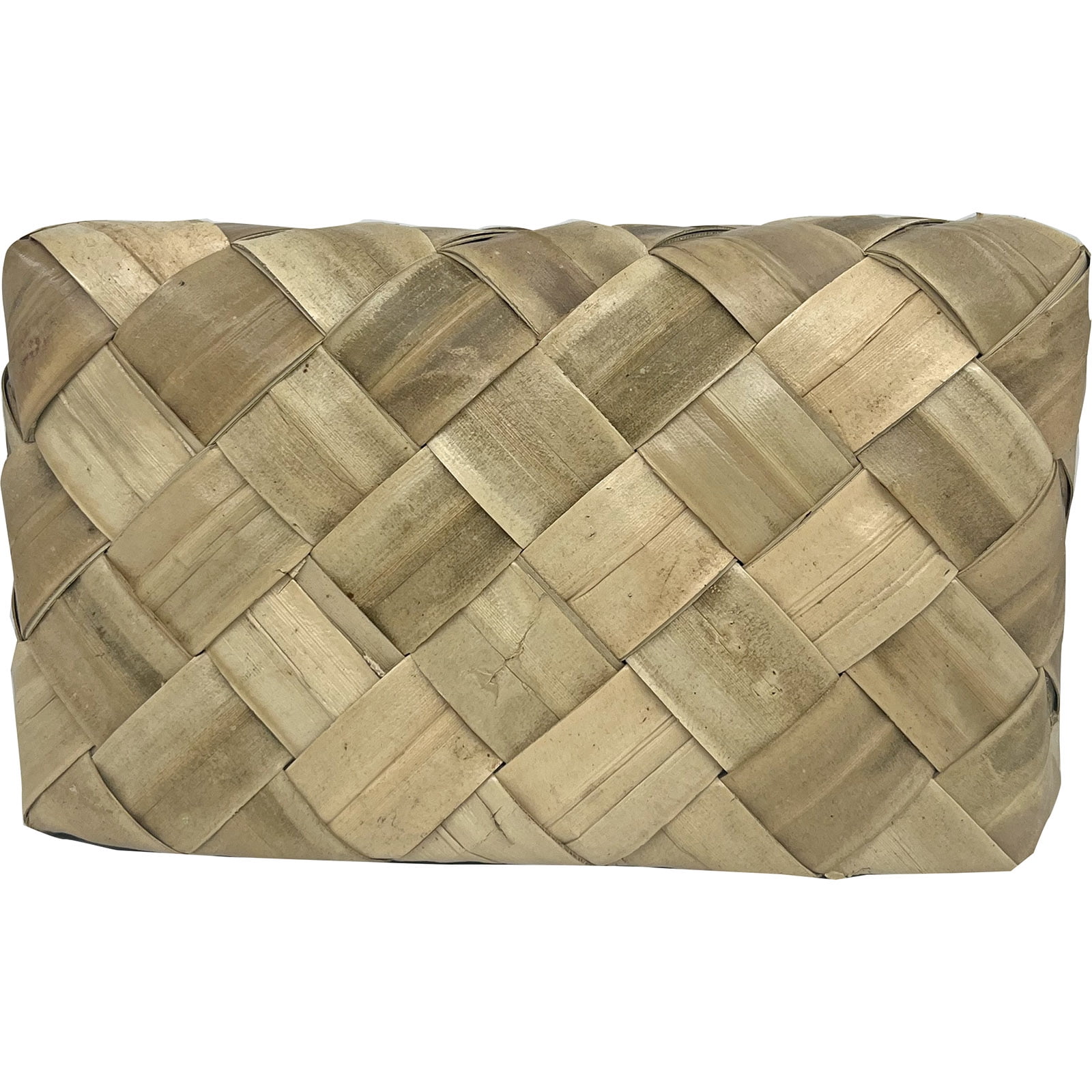 South Seas Native Treasures 4"x7"x7" Basket Lauhala, 1 Each