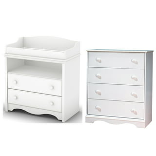 Dresser with changing table, Baby changing table with drawers », Leander
