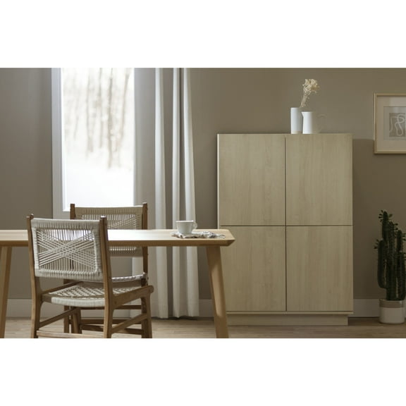 South Shore Arum, Contemporary Cabinet,  Beige