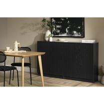 South Shore Arum, Contemporary Sideboard,  Black