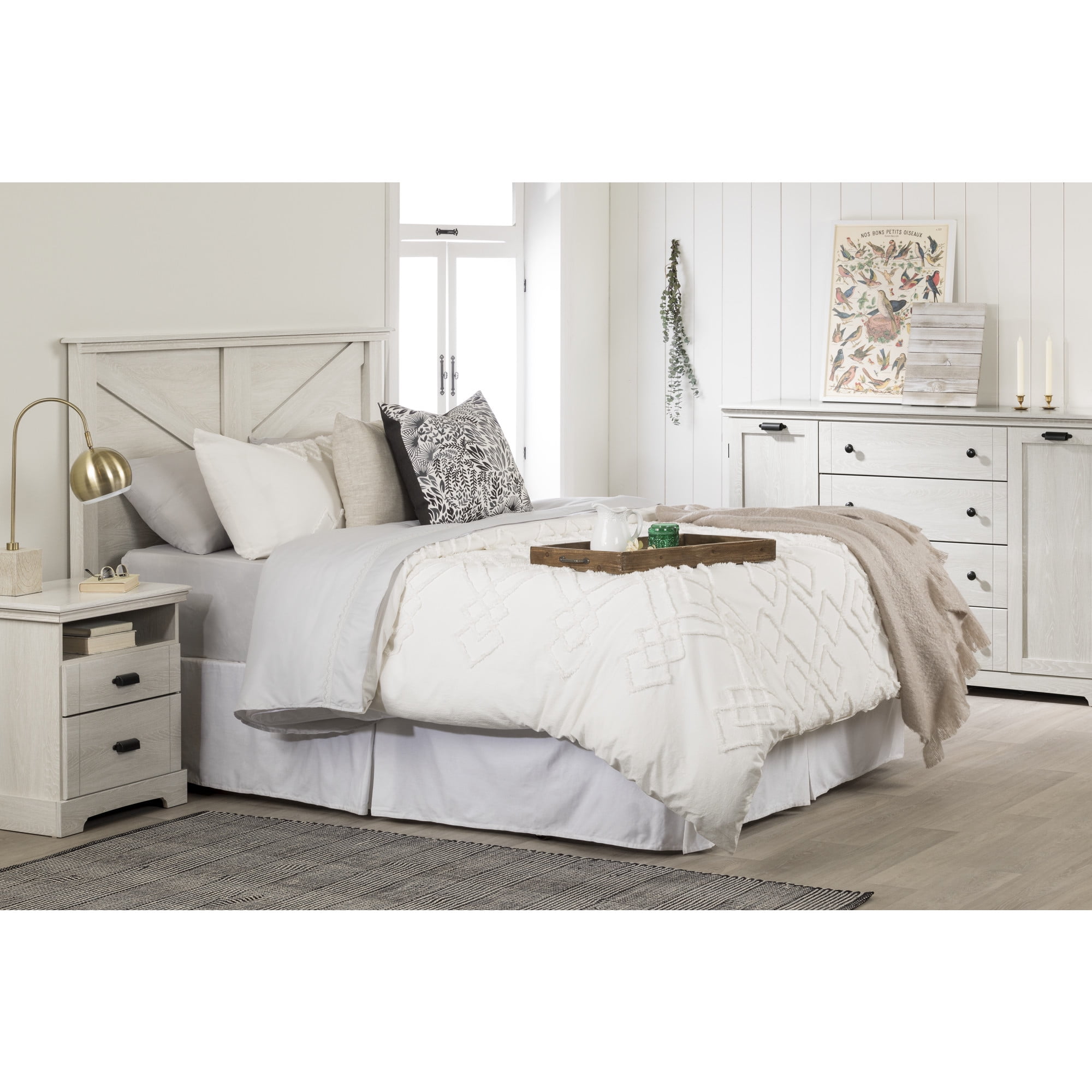Winter Oak Cottage Style Dresser with Soft Close Drawers
