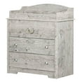 South Shore Aviron Changing Table with Drawers, Seaside Pine