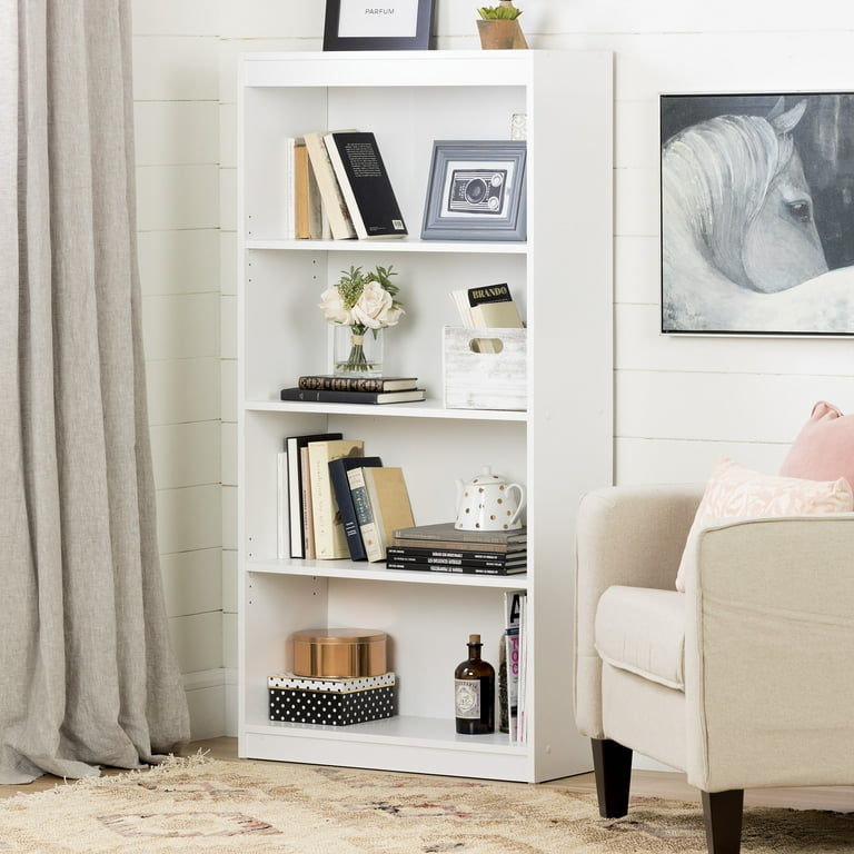 South Shore Axess Contemporary Bookcase Standard White