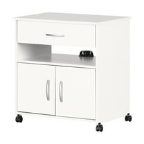 South Shore Axess, Contemporary Cart,  White