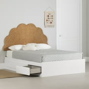 South Shore Bloom, Bohemian Harmony Bed, Full White