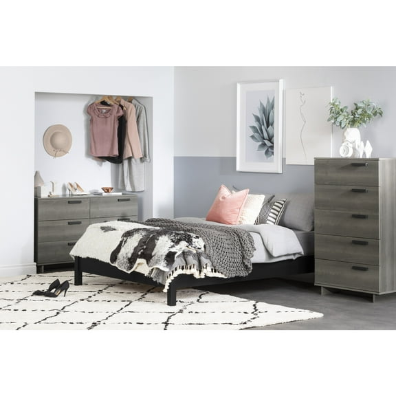 South Shore Cavalleri, Scandinavian Dresser, Gray