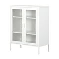 thumbnail image 1 of South Shore Eddison Kitchen Mesh 2-Door Storage Cabinet White, 1 of 13