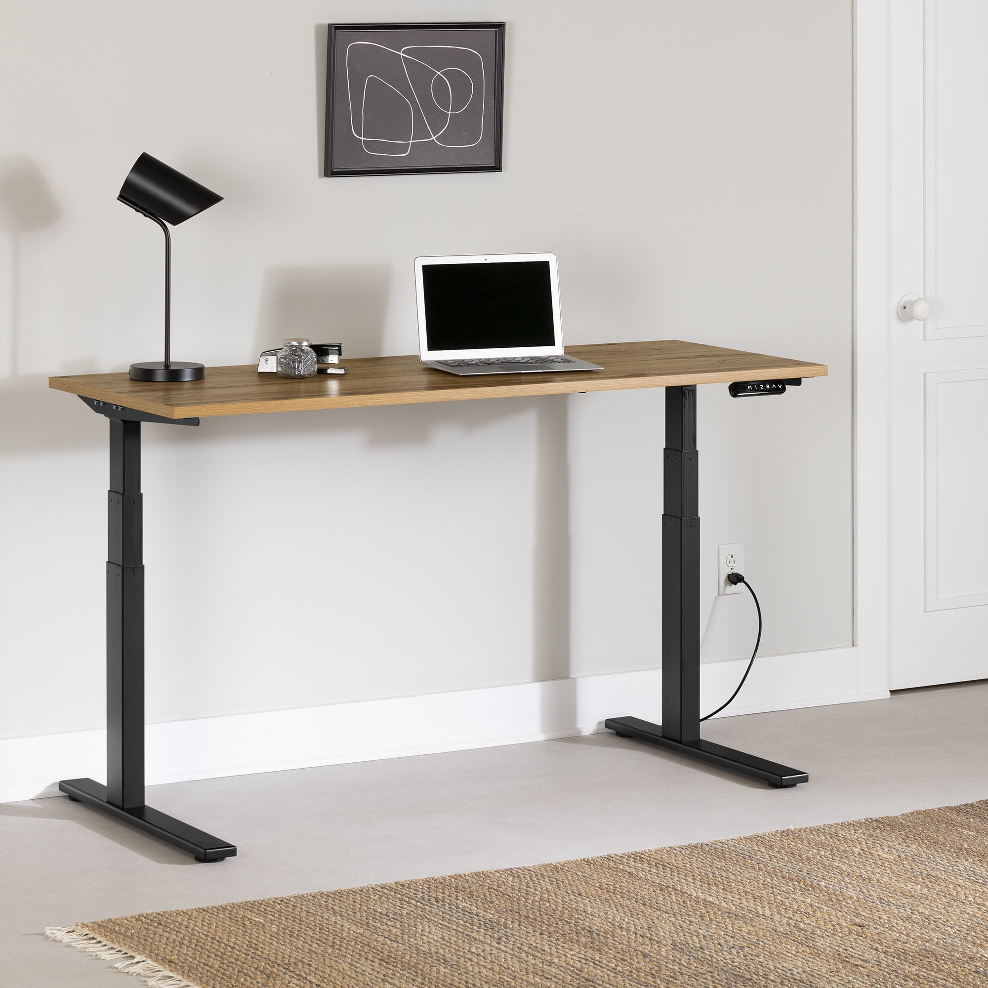 Standing on sale desk oak