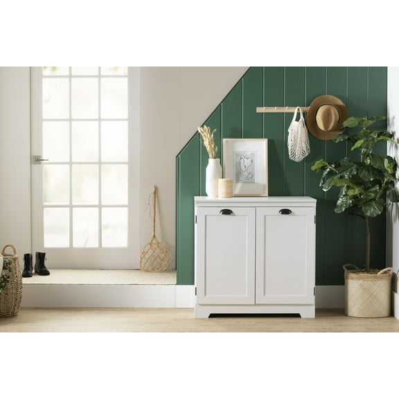 South Shore Farmhouse 2-Door Storage Cabinet, Prairie