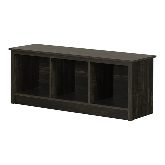 South Shore Fernley, Bedroom Bench, Rubbed Black