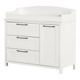 thumbnail image 1 of South Shore Daisie, Farmhouse Changing table, Wide White, 1 of 7