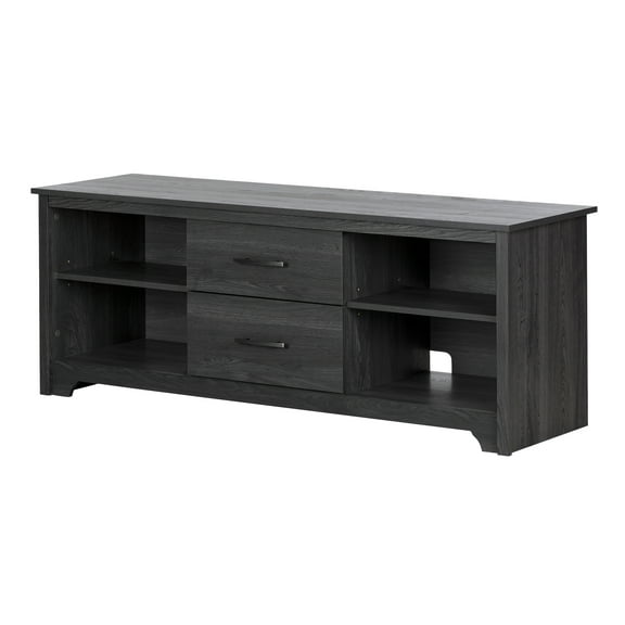 South Shore Fusion 60" TV Stand in Gray Oak