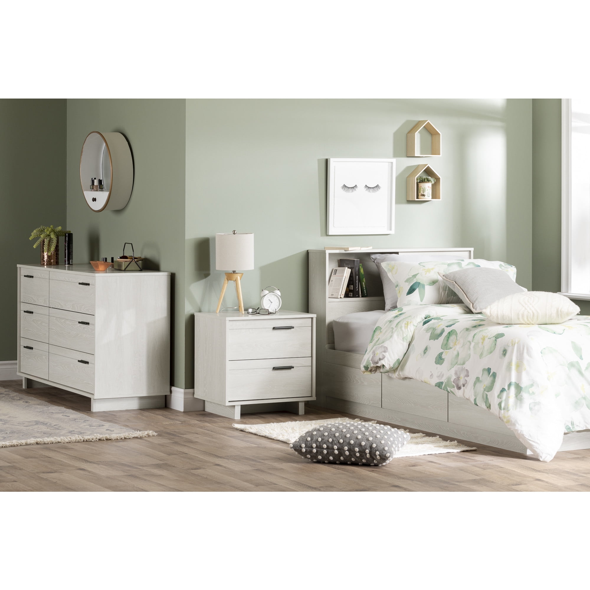 South Shore Fynn Contemporary Dresser White
