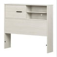 thumbnail image 1 of South Shore Fynn Twin Bookcase Headboard (39"), Winter Oak, 1 of 9