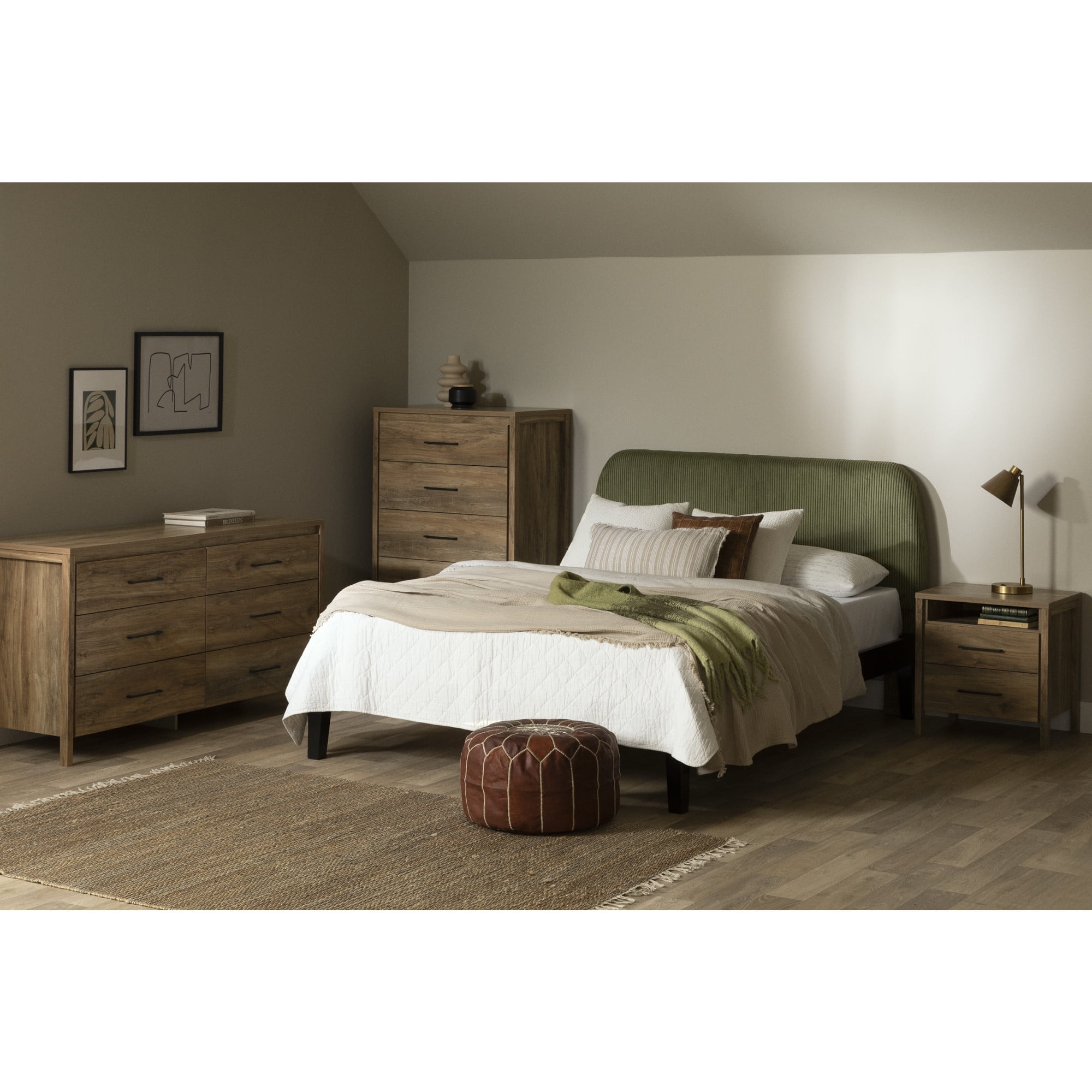 South Shore Gravity, Contemporary Chest,  Brown
