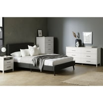 South Shore Gravity, Contemporary Dresser, White