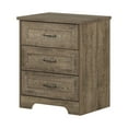 thumbnail image 1 of South Shore Harma, Farmhouse End table, Weathered Oak, 1 of 13