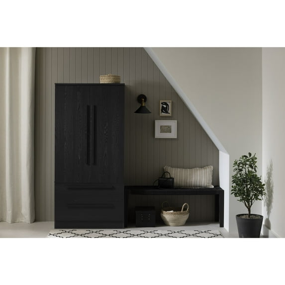 South Shore Haven, Contemporary Cabinet, Black