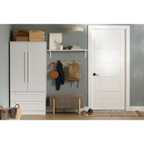 South Shore Haven, Contemporary Cabinet, White